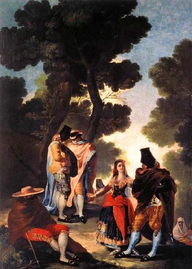 Francisco de goya y Lucientes A Walk in Andalusia